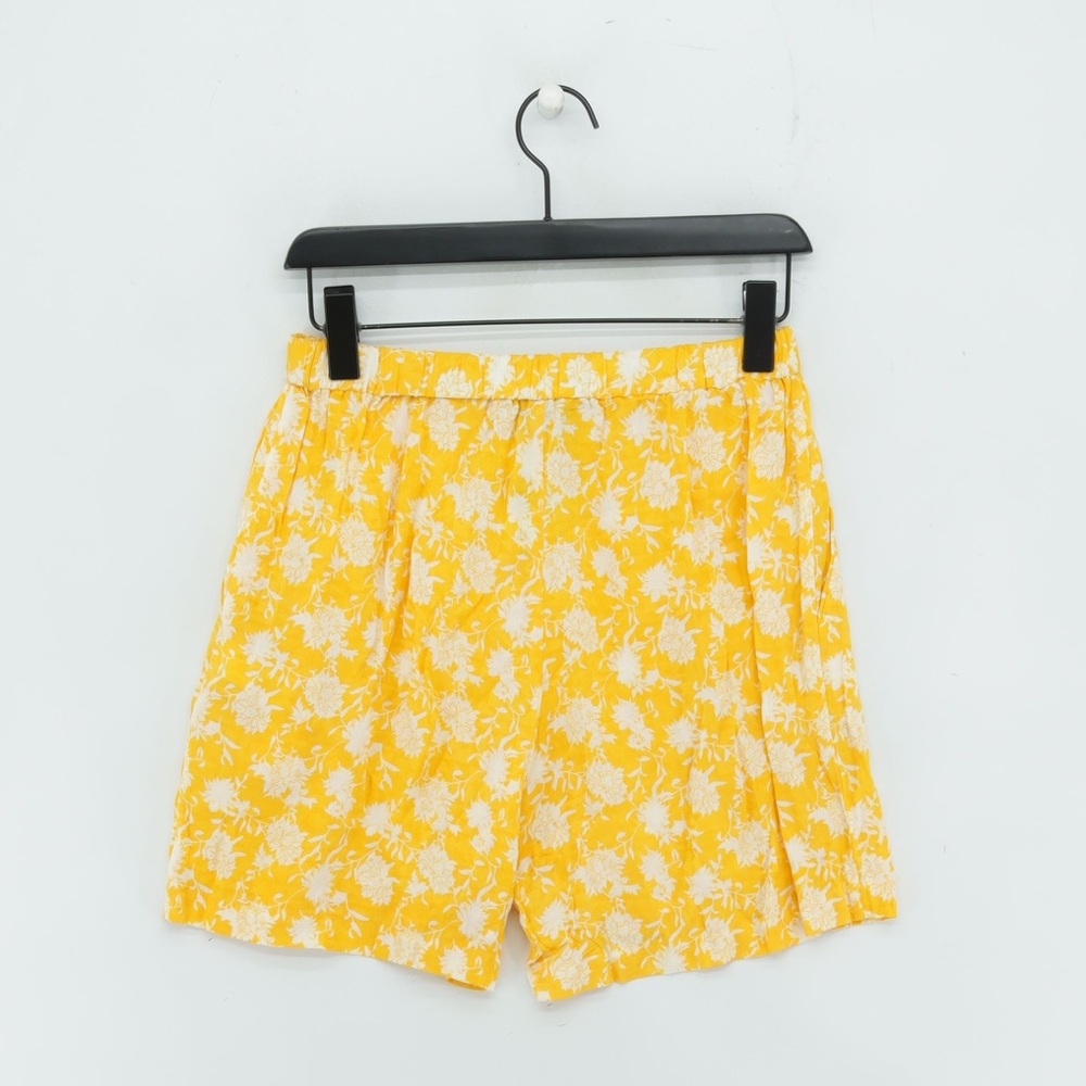 Ran & Bone Floral Yellow Women's Bermuda Shorts
